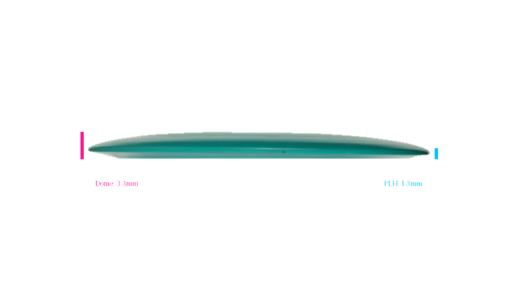 USED Discmania S-Line DD1 Distance Driver Profile View