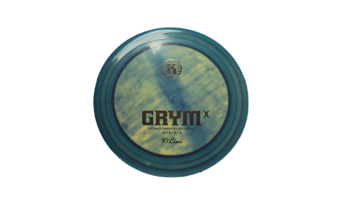 USED Kastaplast K1 Grym X Distance Driver Front View