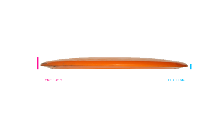 USED Discmania S-Line PD Distance Driver Profile View