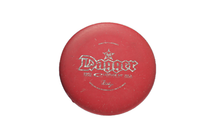 USED Latitude 64 Zero Hard Dagger Putter Front View
