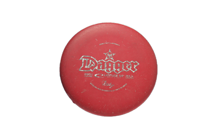 USED Latitude 64 Zero Hard Dagger Putter Front View