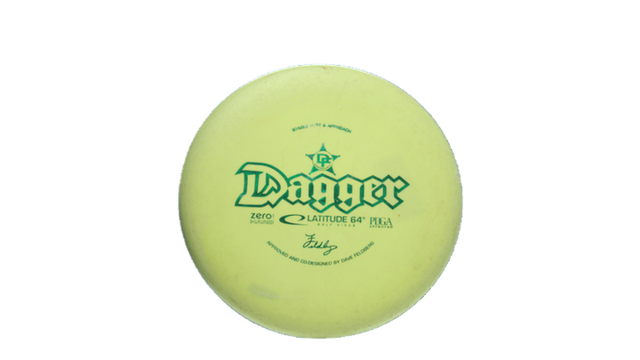 USED Latitude 64 Zero Hard Dagger Putter Front View