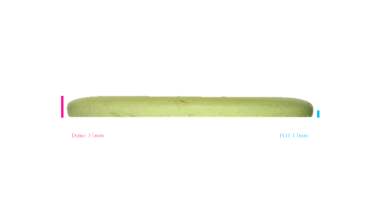 USED Latitude 64 Zero Hard Dagger Putter Profile View