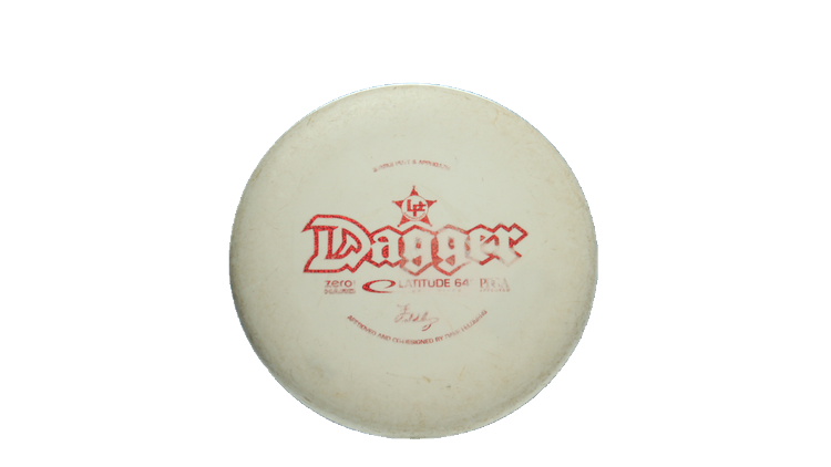 USED Latitude 64 Zero Hard Dagger Putter Front View