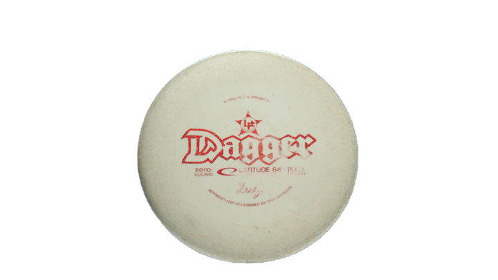 USED Latitude 64 Zero Hard Dagger Putter Front View