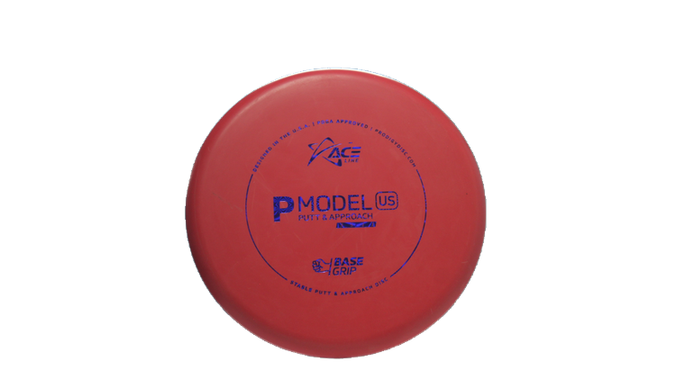 USED Prodigy Ace Line Base Grip P Model US Putter Front View