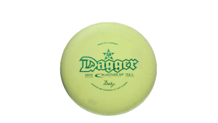 USED Latitude 64 Zero Hard Dagger Putter Front View