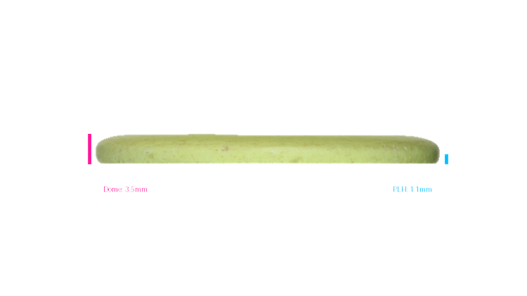 USED Latitude 64 Zero Hard Dagger Putter Profile View