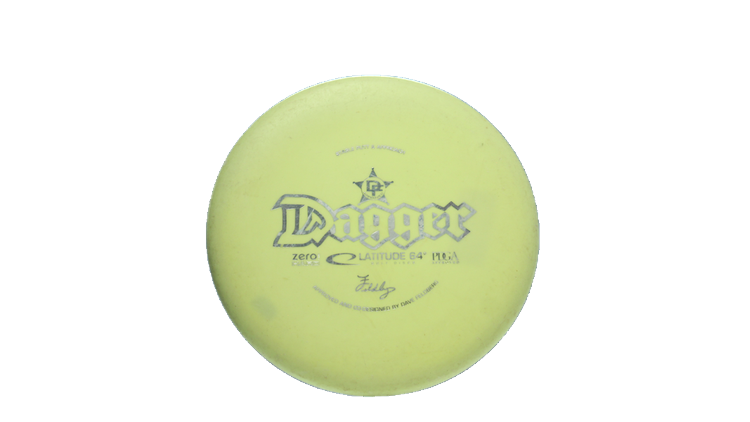 USED Latitude 64 Zero Hard Dagger Putter Front View
