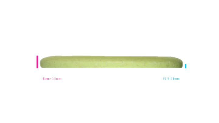 USED Latitude 64 Zero Hard Dagger Putter Profile View