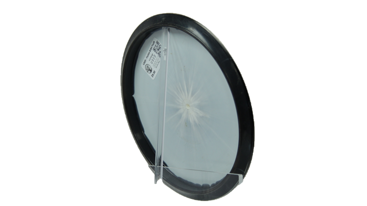 USED Dynamic Discs Fuzion Orbit Truth Midrange Back View