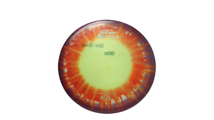USED Discraft Z Fly Dye Buzzz Midrange Front View