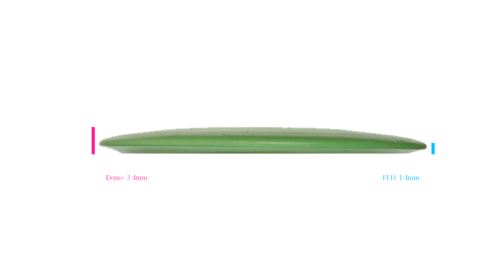 USED Dynamic Discs Lucid Air Evader Fairway Driver Profile View