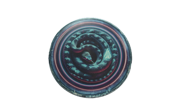 USED Discraft SuperColor Zone Putter Front View