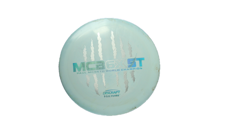 USED Discraft Z Swirl Vulture Distance Driver Front View