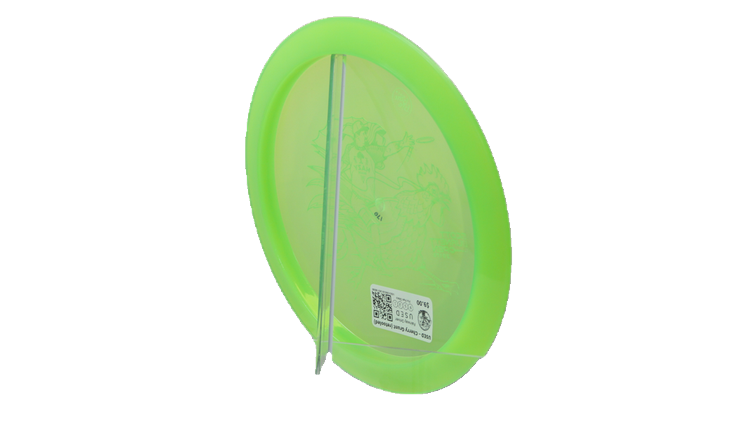 USED Pie Pan Discs Cherry Grunt (retooled) Fairway Driver Back View