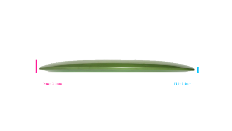 USED Westside Discs Tournament Northman Distance Driver Profile View