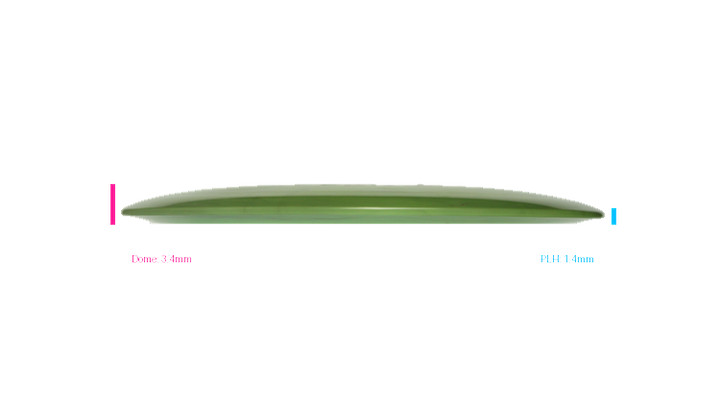 USED Westside Discs Tournament Northman Distance Driver Profile View