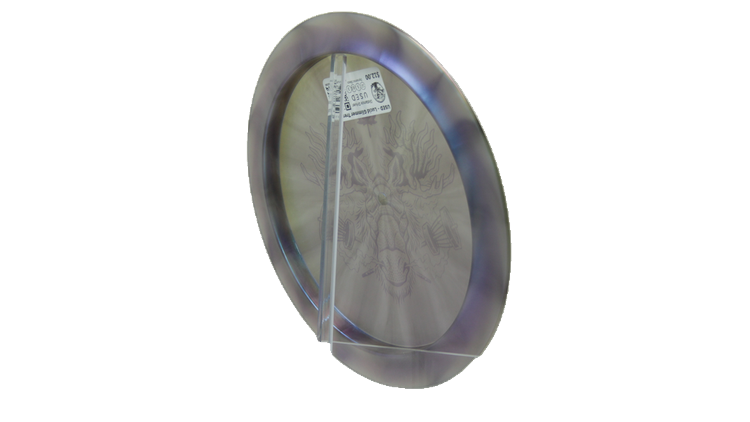 USED Dynamic Discs Lucid Glimmer Trespass Distance Driver Back View