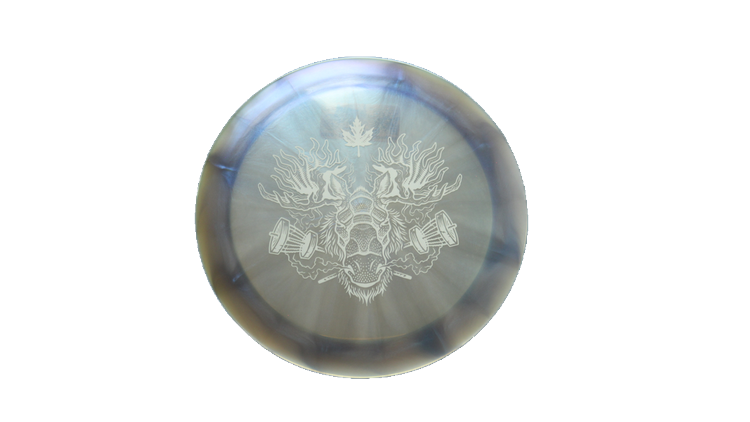 USED Dynamic Discs Lucid Glimmer Trespass Distance Driver Front View