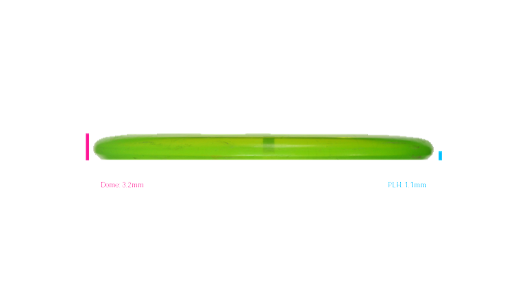 USED Latitude 64 Opto Zombie (SPZ1) Putter Profile View