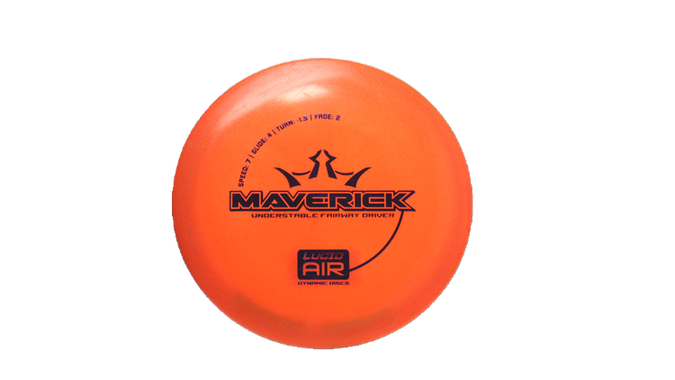 USED Dynamic Discs Lucid Air Maverick Fairway Driver Front View