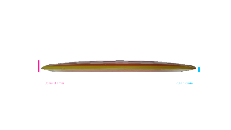 USED Discmania Horizon C-Line PD2 Distance Driver Profile View