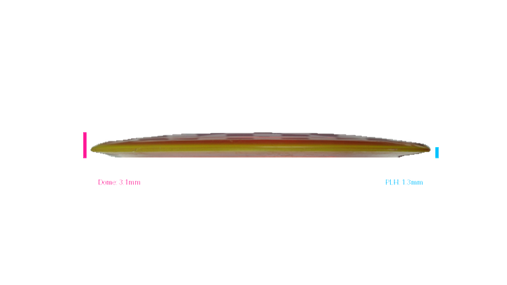 USED Discmania Horizon C-Line PD2 Distance Driver Profile View