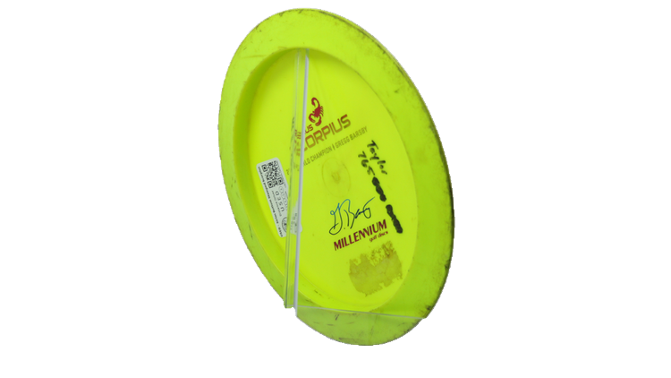 USED Millennium Sirius Bottom Stamped Scorpius Distance Driver Back View