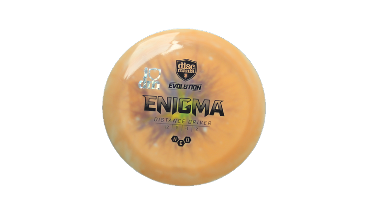 USED Discmania Neo Enigma Distance Driver Front View