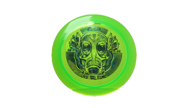 USED Discraft Cryztal Z Nuke Distance Driver Front View