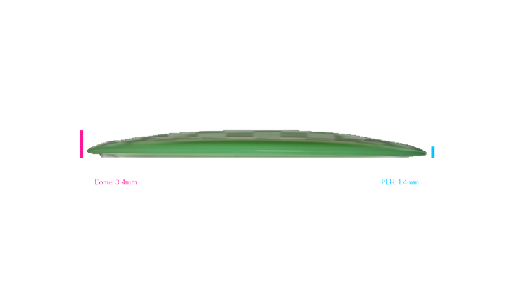 USED Latitude 64 Opto Air Ballista Pro Distance Driver Profile View