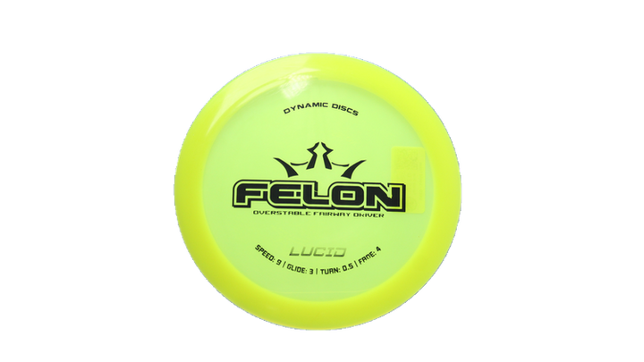 USED Dynamic Discs Lucid Felon Fairway Driver Front View