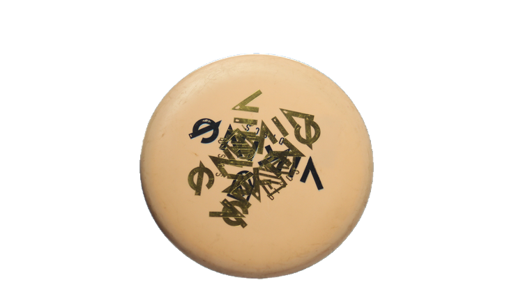 USED Viking Ground Plastic Rune Putter Front View