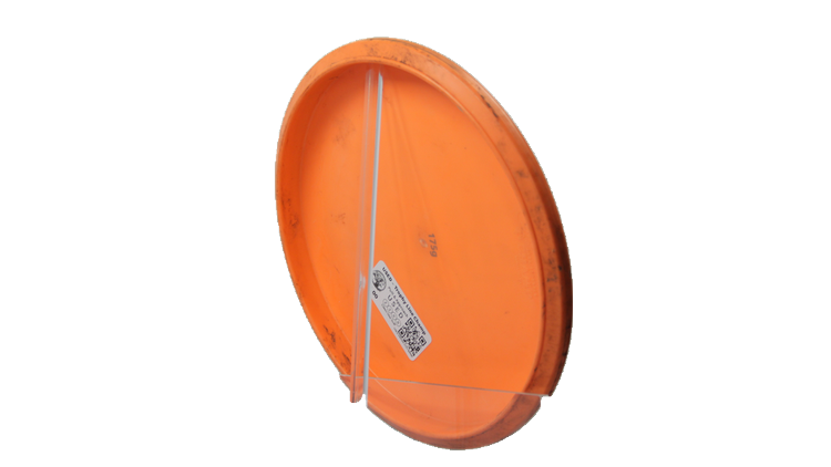 USED Climo Disc Golf Trophy Line Champ Putter Back View