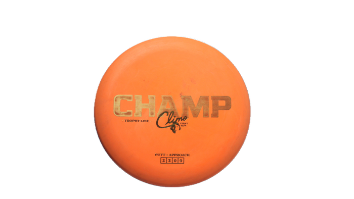 USED Climo Disc Golf Trophy Line Champ Putter