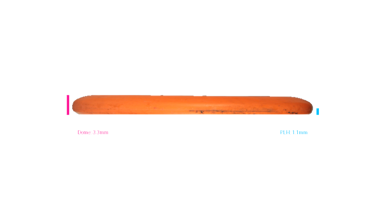 USED Climo Disc Golf Trophy Line Champ Putter Profile View