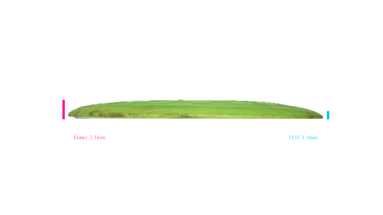 USED Innova Blizzard Champion Destroyer Distance Driver Profile View