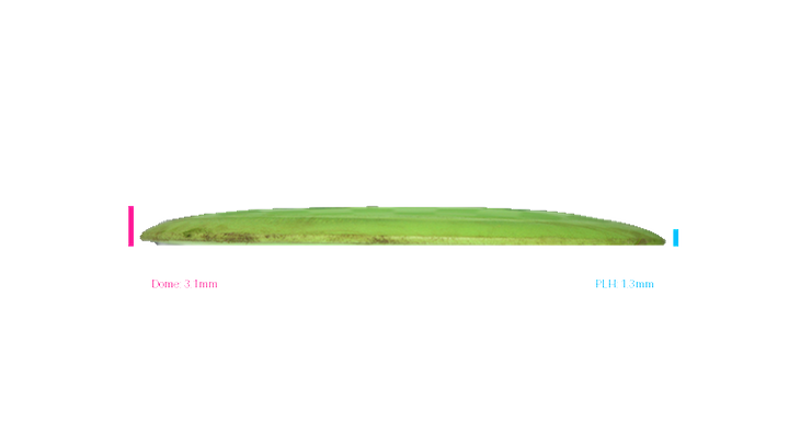 USED Innova Blizzard Champion Destroyer Distance Driver Profile View