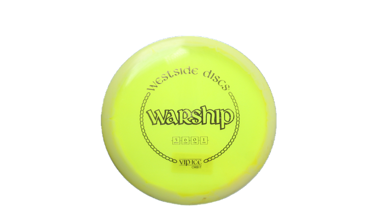 USED Westside Discs Vip-Ice Orbit Warship Midrange Front View