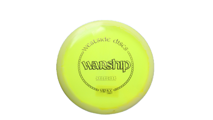 USED Westside Discs Vip-Ice Orbit Warship Midrange Front View