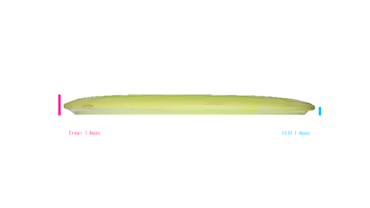 USED Westside Discs Vip-Ice Orbit Warship Midrange Profile View