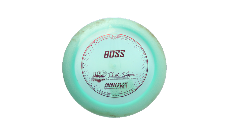 USED Innova Blizzard Champion Boss Distance Driver Front View