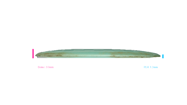 USED Innova Blizzard Champion Boss Distance Driver Profile View
