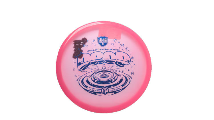 USED Discmania Color Glow C-Line Drop Putter Front View