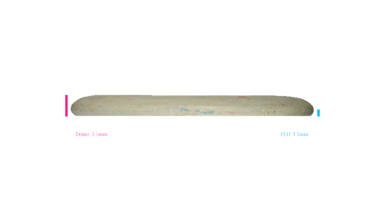 USED Discraft Jawbreaker Focus Putter Profile View