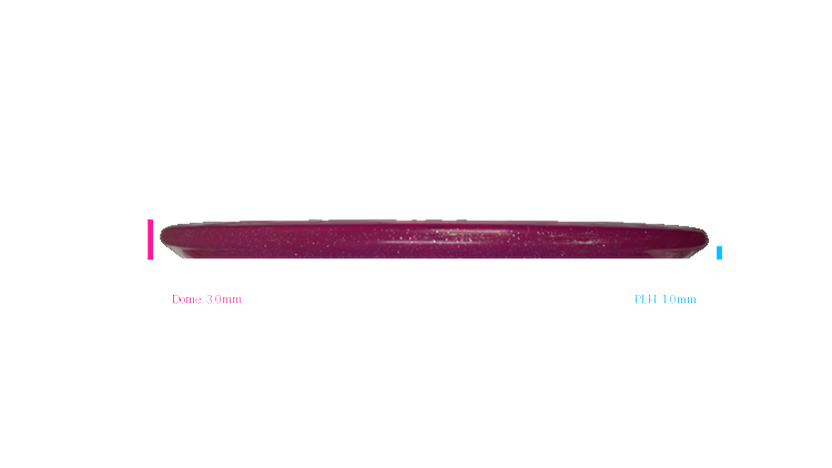 USED Discmania Metal Flake C-Line MD5 Midrange Profile View
