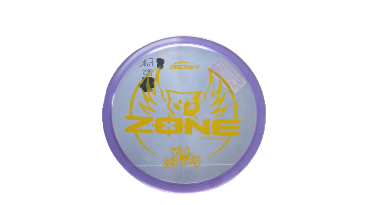 USED Discraft CryZtal FLX Zone Putter Front View