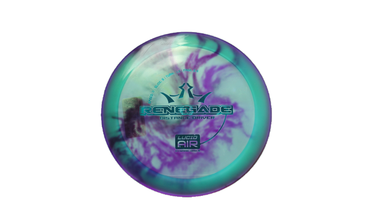 USED Dynamic Discs Lucid Air Renegade Distance Driver Front View