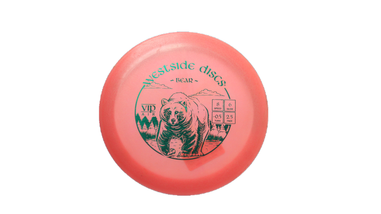 USED Westside Discs VIP Air Bear Fairway Driver Front View